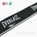 Jacquard Elastic Band Brush Superfície de 32 mm de elástico preto